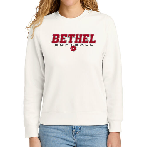 D3 - District DT6105 Women's V.I.T. Fleece Crew Thumbnail